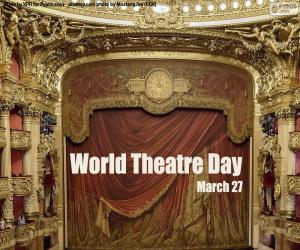 пазл Всемирный день театра